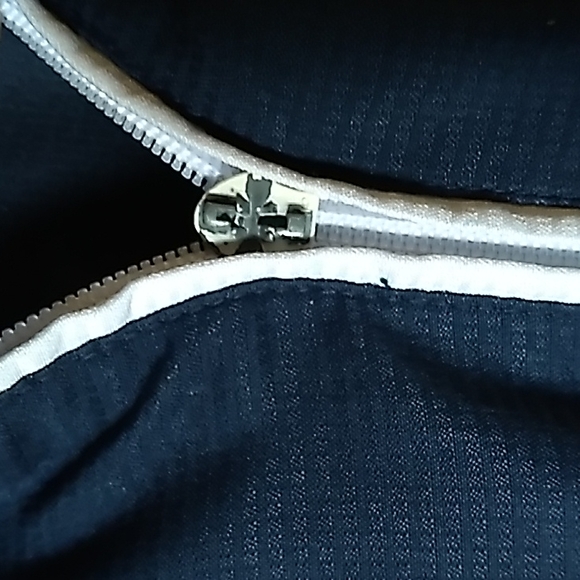 Adidas men's hooded jacket, navy medium - Picture 7 of 13